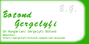 botond gergelyfi business card